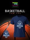 Lady United Basketball Fan Tee