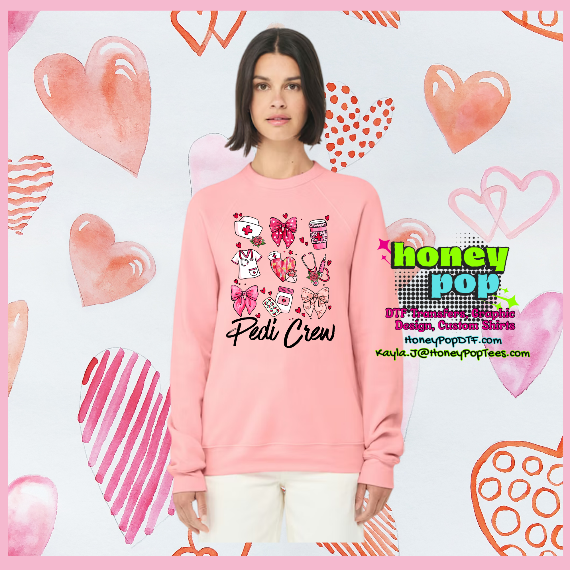 Pedi Crew Valentine's Shirt